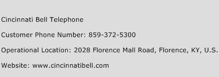Cincinnati Bell Telephone Phone Number Customer Service