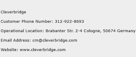 Cleverbridge Phone Number Customer Service