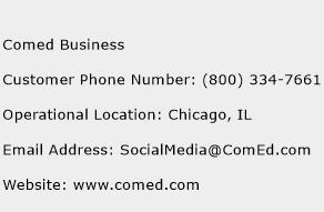 Comed Business Phone Number Customer Service