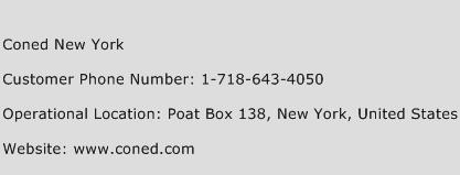 Coned New York Phone Number Customer Service
