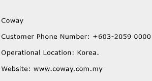Coway Phone Number Customer Service