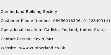 Cumberland Building Society Phone Number Customer Service