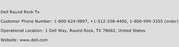 Dell Round Rock Tx Phone Number Customer Service