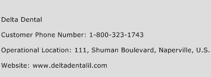 Delta Dental Phone Number Customer Service