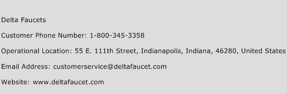 Delta Faucets Customer Service Number 10119 