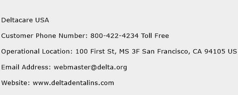 Deltacare USA Phone Number Customer Service