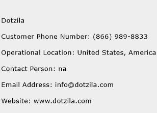 Dotzila Phone Number Customer Service