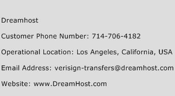 DreamHost Phone Number Customer Service