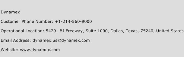 Dynamex Phone Number Customer Service