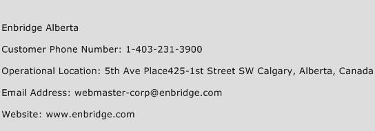 Enbridge Alberta Phone Number Customer Service