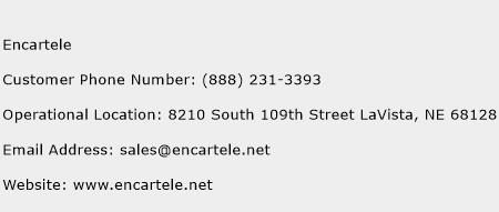 Encartele Phone Number Customer Service