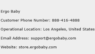 Ergo Baby Phone Number Customer Service