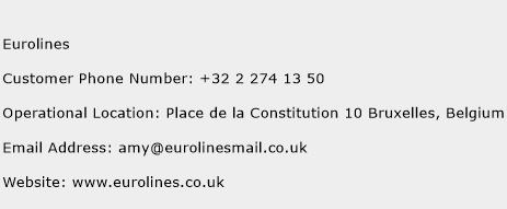Eurolines Phone Number Customer Service