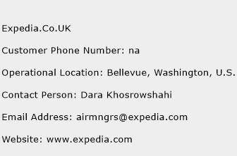 expedia telephone number