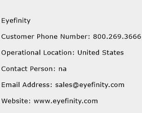 Eyefinity Phone Number Customer Service