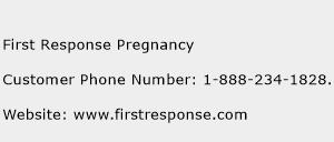 First Response Pregnancy Phone Number Customer Service