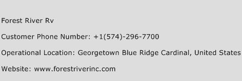 Forest River Rv Phone Number Customer Service