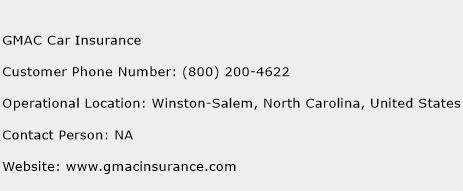 GMAC Car Insurance Phone Number Customer Service