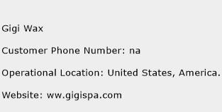 Gigi Wax Phone Number Customer Service