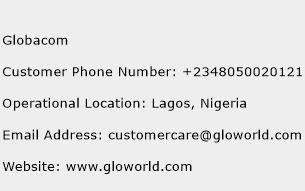 Globacom Phone Number Customer Service