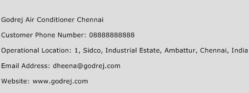 Godrej Air Conditioner Chennai Phone Number Customer Service