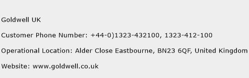 Goldwell UK Phone Number Customer Service