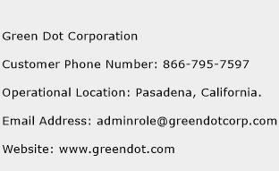 phone number green dot