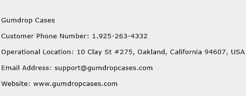 Gumdrop Cases Phone Number Customer Service