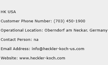 HK USA Phone Number Customer Service