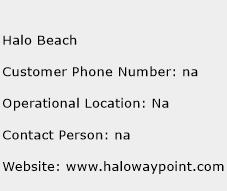 Halo Beach Phone Number Customer Service