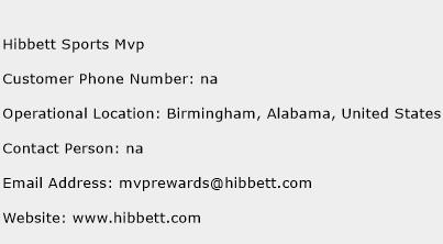 Hibbett Sports Mvp Phone Number Customer Service