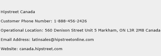 Hipstreet Canada Phone Number Customer Service
