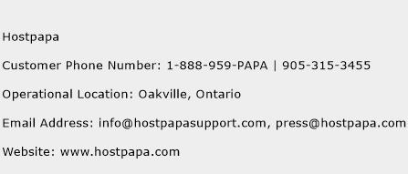 Hostpapa Phone Number Customer Service