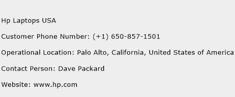 Hp Laptops USA Phone Number Customer Service
