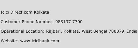 Icici Direct.com Kolkata Phone Number Customer Service