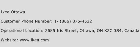 Ikea Ottawa Phone Number Customer Service