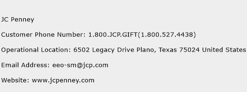 JC Penney Phone Number Customer Service