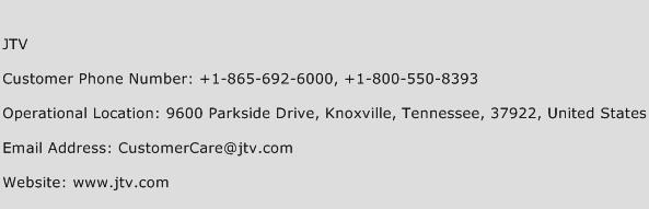 JTV Phone Number Customer Service