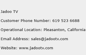 Jadoo TV Phone Number Customer Service