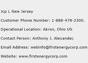 Jcp L New Jersey Phone Number Customer Service
