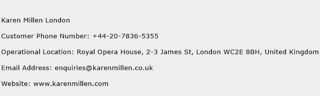 Karen Millen London Phone Number Customer Service