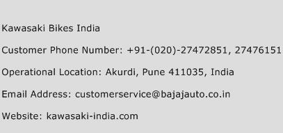Kawasaki Bikes India Phone Number Customer Service