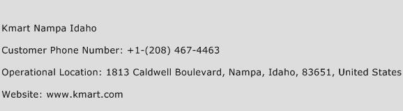Kmart Nampa Idaho Phone Number Customer Service