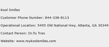 Kool Smiles Phone Number Customer Service