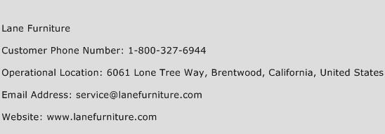 Lane Furniture Phone Number Customer Service
