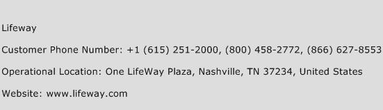 Lifeway Phone Number Customer Service