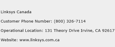 Linksys Canada Phone Number Customer Service