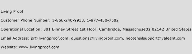 Living Proof Phone Number Customer Service