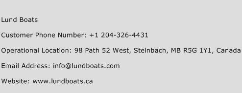 Lund Boats Phone Number Customer Service
