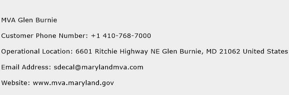 MVA Glen Burnie Number | MVA Glen Burnie Customer Service Phone Number | MVA Glen Burnie Contact ...